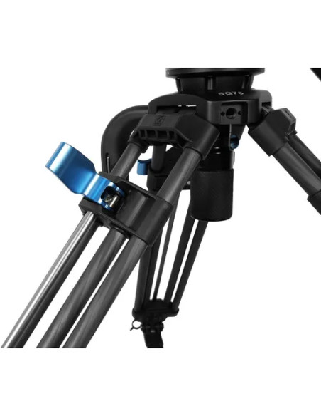 SIRUI TREPPIEDE SQ75 VIDEO CON TESTA FLUIDA VHS10 SEMISFERA 75MM