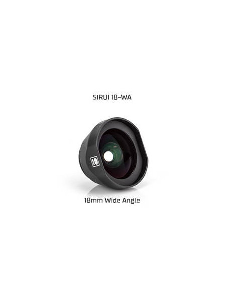 SIRUI OBIETTIVO PER SMARTPHONE 18MM WIDEANGLE 18-WA CON CLIP NERO