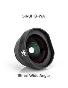SIRUI OBIETTIVO PER SMARTPHONE 18MM WIDEANGLE KIT18-WA-01K CON CLIP E FILTRO