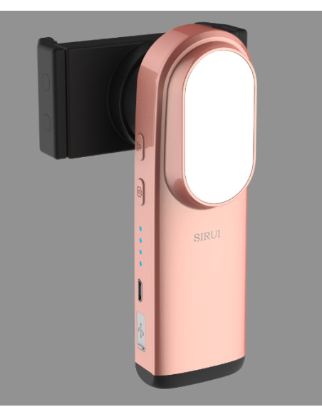 SIRUI SELFIE STICK POCKET ES-01G STABILIZZATO ROSE GOLD