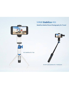 SIRUI SELFIE STICK POCKET VK-2W STABILIZZATO PLUS BIANCO