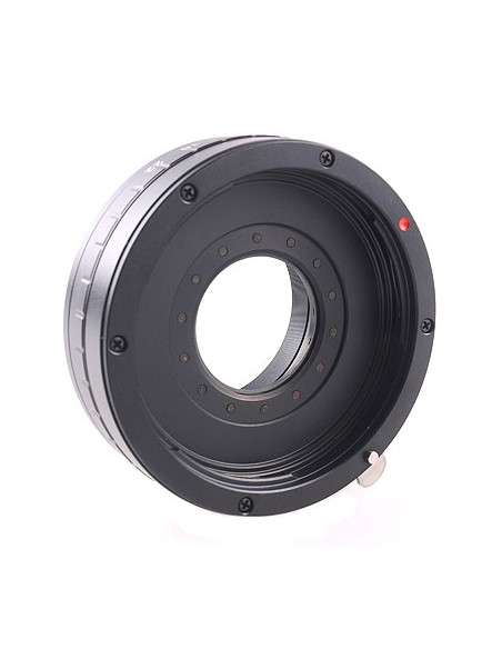 QUENOX ADATTATORE OBIETTIVO CANON EF - SONY NEX CON DIAFRAMMI