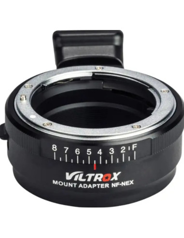 VILTROX ADATTATORE MANUAL FOCUS NIKON F SU SONY E-MOUNT