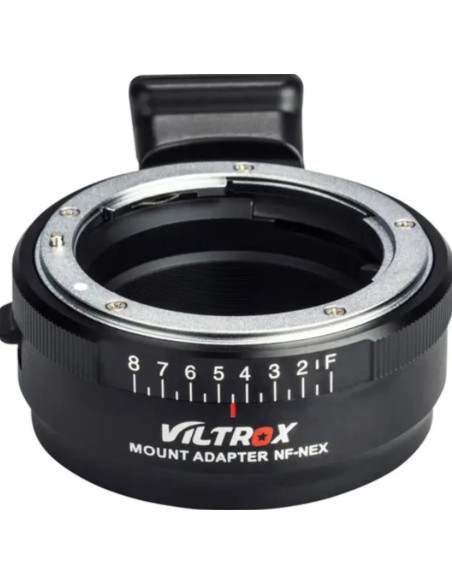 VILTROX ADATTATORE MANUAL FOCUS NIKON F SU SONY E-MOUNT