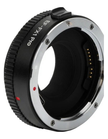Adattatore AF per Ottiche Canon EF su Fuji X