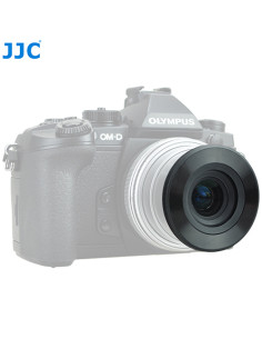 JJC Z-O14-42 BLACK AUTO LENS CAP OBIETTIVO M. ZUIKO 14-42 EZ NERO