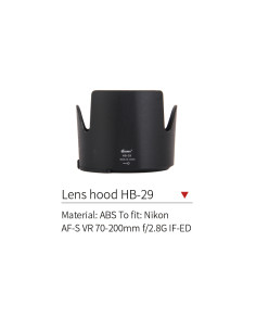 EIRMAI HB-29 PARALUCE X NIKON