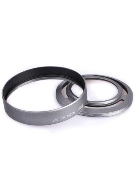 JJC LH-JX20S FUJI PARALUCE FUJI X10 E X20 METALLO SILVER