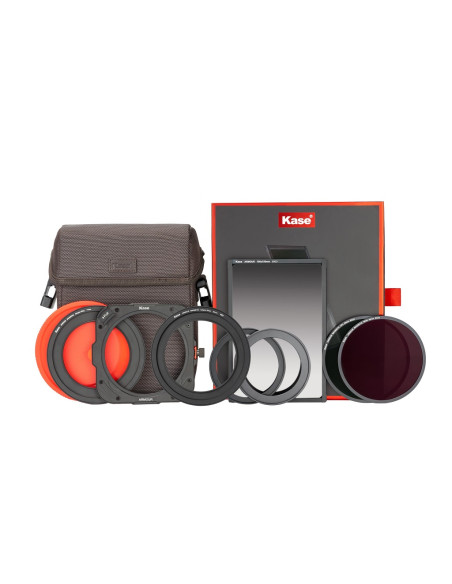 KASE FILTRO ARMOUR ENTRY LEVEL KIT (CPL/ND64/S-GND0.9/ADAPTER RING/CAP/BAG)