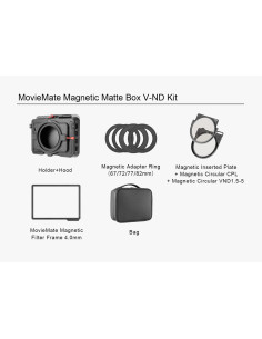 KASE FILTRO MOVIEMATE MAGNETIC MATTEBOX V-ND KIT