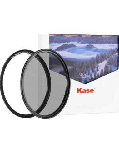 Kase Revolution Black Mist con Anello Adattatore Magnetico 1/4 (77 mm)