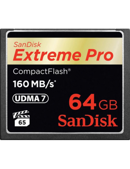 64GB Extreme Pro CF 160MB/s 64GB