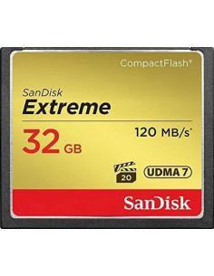 SANDISK CF 32GB EXTREME 120Mb/85Mb 800X 2