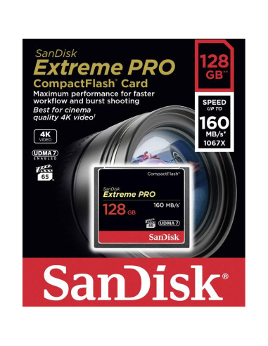 128GB Extreme Pro CF 160mb/s