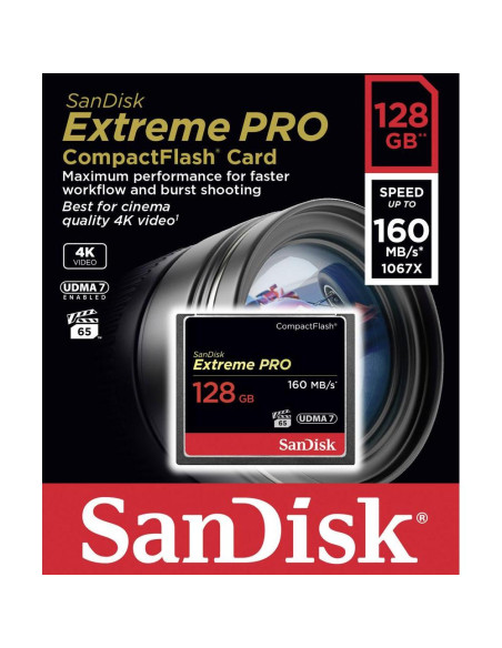 128GB Extreme Pro CF 160mb/s