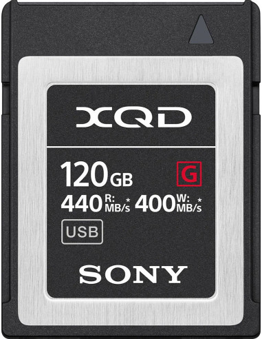 120GB XQD Registrazione 440MB/S Scrittura 400MB/S