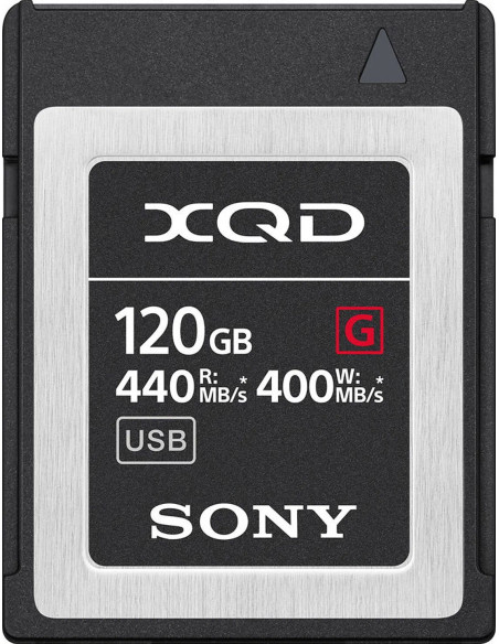 120GB XQD Registrazione 440MB/S Scrittura 400MB/S