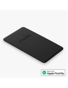 CHIPOLO CARD SLIM SPOT FINDER BLACK FOR APPLE
