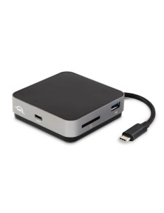 OWC TCDK5P2SG USB-C TRAVEL DOCK - 5 PORTS (USB-C USB-C 100W USB 3.1 HDMI SD READER) - SPACE GRAY
