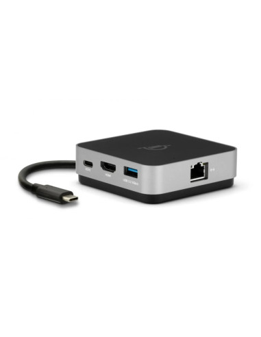 OWC TCDK6P2SG USB-C TRAVEL DOCK E 6 PORTS: 2 X USB 3.2 TYPE-A 1 X HDMI 2.0 1 X SD CARD READER 1X GIGABIT ETHERNET 1 X USB-C