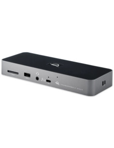 OWC TB4DOCK 11-PORT THUNDERBOLT 4 DOCK FOR MAC & WINDOWS  ADD THREE THUNDERBOLT + FOUR USB ETHERNET AUDIO AND CARD READER