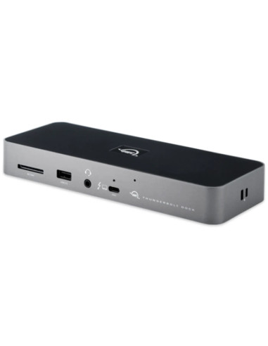 OWC TB4DOCK 11-PORT THUNDERBOLT 4 DOCK FOR MAC & WINDOWS  ADD THREE THUNDERBOLT + FOUR USB ETHERNET AUDIO AND CARD READER