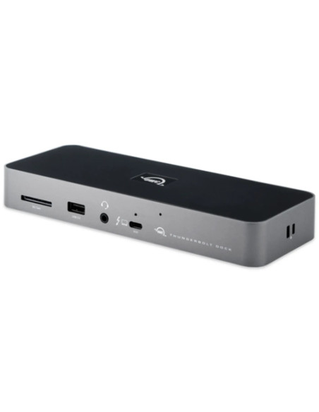 OWC TB4DOCK 11-PORT THUNDERBOLT 4 DOCK FOR MAC & WINDOWS  ADD THREE THUNDERBOLT + FOUR USB ETHERNET AUDIO AND CARD READER