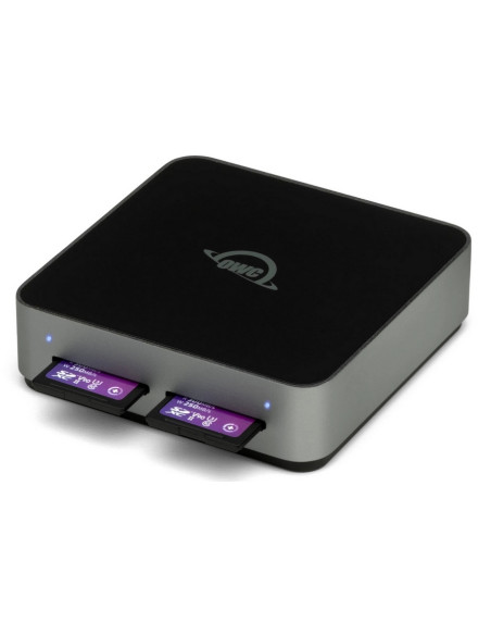 OWC TCDSDRDR ATLAS DUAL SD CARD READER: USB-C DUAL-SLOT SDXC UHS-II CARD READER