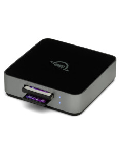 OWC TCCFXBSDRDR ATLAS DUAL CFEXPRESS + SD CARD CARD READER: USB-C DUAL-SLOT CFEXPRESS TYPE B AND SDXC UHS-II CARD READER