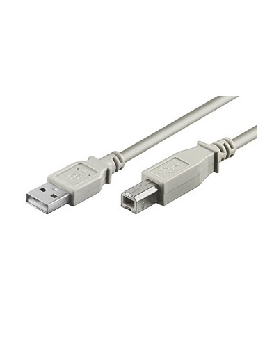 EWENT CC-100102-020-G-B CAVO USB 2.0 A/B M/M 1.8 MT GRIGIO X STAMPANTE