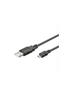 EWENT EC1019 EW-UAB-010-MC CAVO USB 2.0 A/B MICROB M/M 1.0 MT NERO ANDROID
