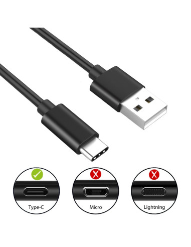 EWENT EC1033 CAVO DI CONNESSIONE TYPE-A A USB-C TYPE-C 1MT
