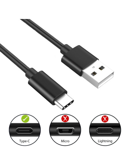 EWENT EC1033 CAVO DI CONNESSIONE TYPE-A A USB-C TYPE-C 1MT