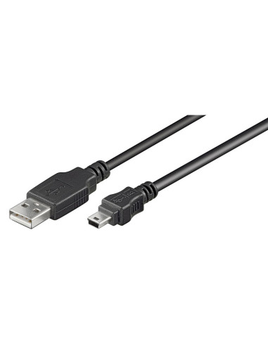 EWENT CC-100110-020-N-B CAVO CANON E NIKON UCE4 ALTA VELOCITA USB 2.0 A/BMINI 5P 1,8 MT NERO