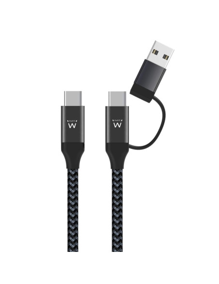 EWENT EW9918 CAVO DI RICARICA USB-C 2-IN-1
