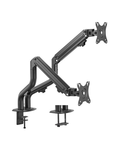 EWENT SUPPORTO BRACCIO PER DOPPIO MONITOR 17- 32 MOLLA MECCANICA