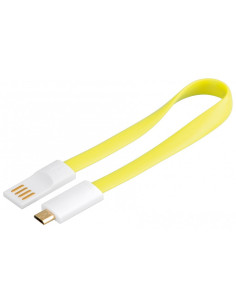 GOOBAY 95908 CAVO MAGNETICO USB 2.0-MICRO B HI-SPEED GIALLO
