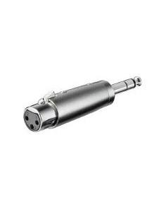 GOOBAY 27514 ADATTATORE XLR 3 PIN A JACK STEREO