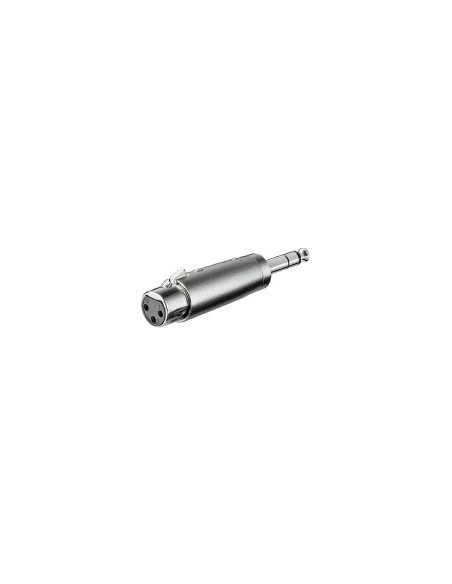 GOOBAY 27514 ADATTATORE XLR 3 PIN A JACK STEREO