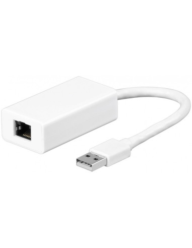 GOOBAY 95035 ADATTATORE DA USB2 A LAN BIANCO
