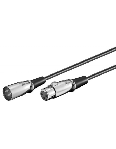 GOOBAY 27440 CAVO CANON XLR 3 POLI 2MT NERO