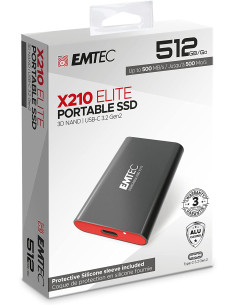 EMTEC SSD 3.2GEN2 X210 512GB PORTABLE