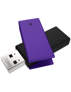 EMTEC USB2.0 PEN DRIVE 8GB BRICK C350 PURPLE