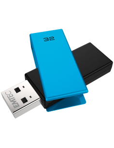 EMTEC USB2.0 PEN DRIVE 32GB BRICK C350 BLUE