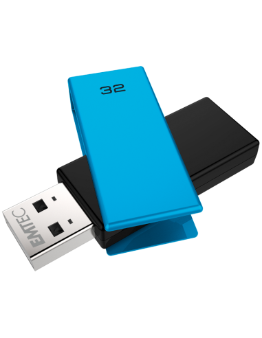 EMTEC USB2.0 PEN DRIVE 32GB BRICK C350 BLUE