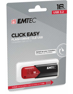 EMTEC USB3.2 CLICK EASY B110 PEN DRIVE 16GB RED