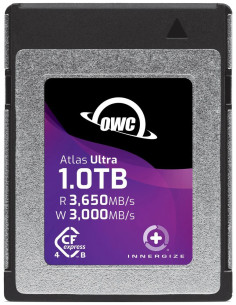 OWC CFXB4U01000 1TB ATLAS ULTRA HIGH-PERFORMANCE CFEXPRESS TYPE B 4.0 MEMORY CARD  R3650 MB/S -W3000 MB/S