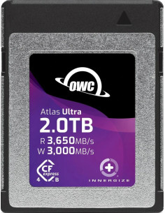 OWC CFXB4U02000 2TB ATLAS ULTRA HIGH-PERFORMANCE CFEXPRESS TYPE B 4.0 MEMORY CARD  R3650 MB/S -W3000 MB/S 2