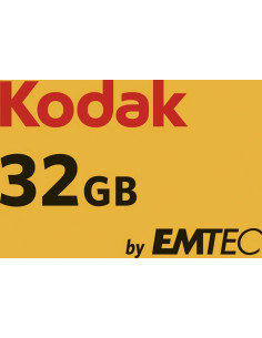 KODAK MICRO SD HC 32GB UHS-I U1 V10 A1 PREMIUM CON ADATTATORE