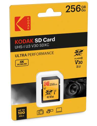 SD 256GB ULTRA PERFORMANCE Class 10 UHS-I U3 V30 A1